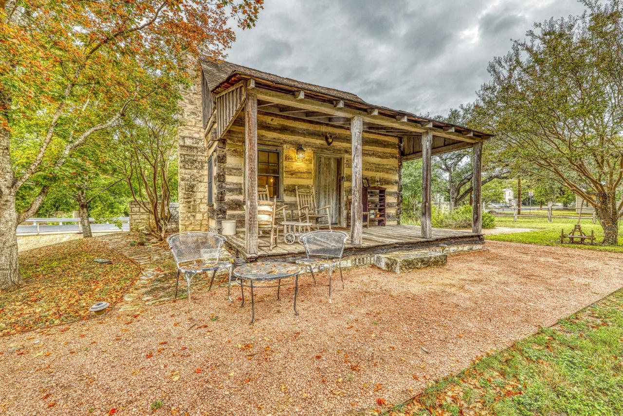 Willa Town Creek Log Cabin Fredericksburg Zewnętrze zdjęcie