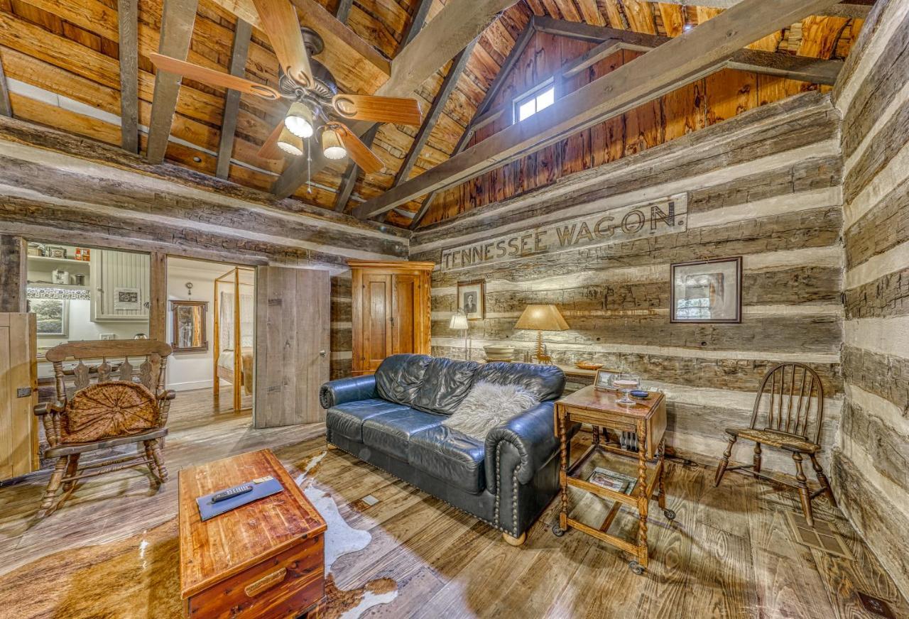 Willa Town Creek Log Cabin Fredericksburg Zewnętrze zdjęcie