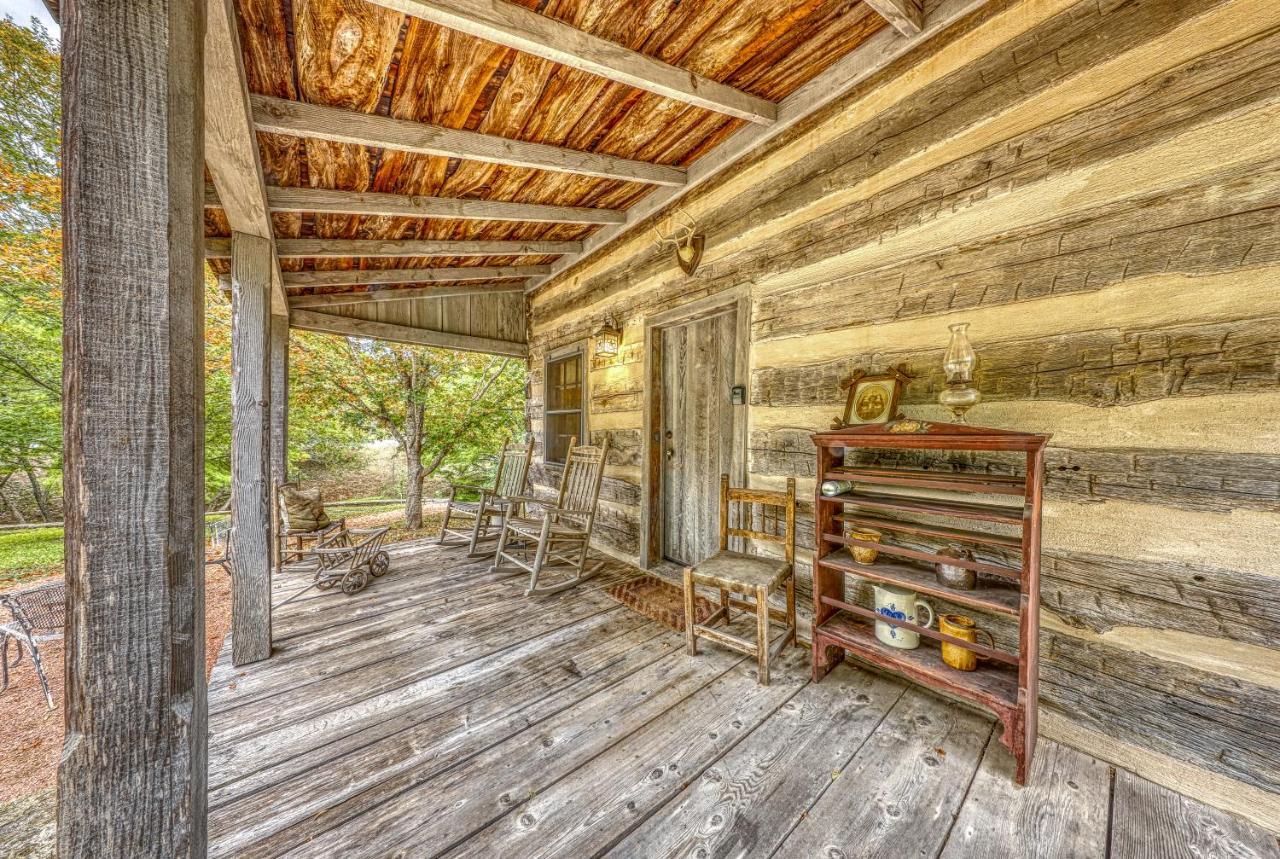 Willa Town Creek Log Cabin Fredericksburg Zewnętrze zdjęcie