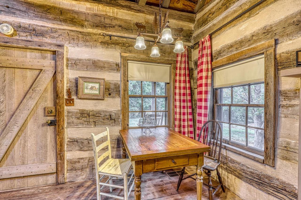 Willa Town Creek Log Cabin Fredericksburg Zewnętrze zdjęcie