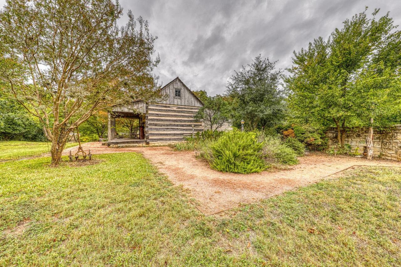 Willa Town Creek Log Cabin Fredericksburg Zewnętrze zdjęcie